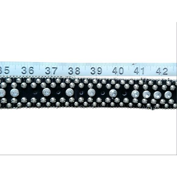 Unbranded Rhinestone Belt Western Cowgirl Bling Studded Design Diamond 36-40 \